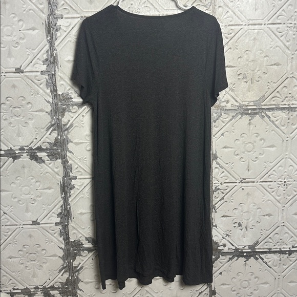 Madewell Charcoal Short Sleeve dress - Picture 3 of 7